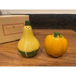 Avon “shades of autumn” salt and pepper shakers